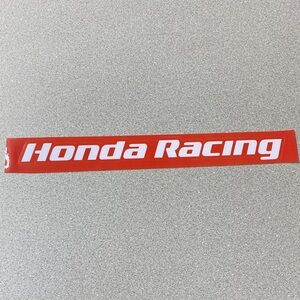 Honda Racing Red Decal Sticker